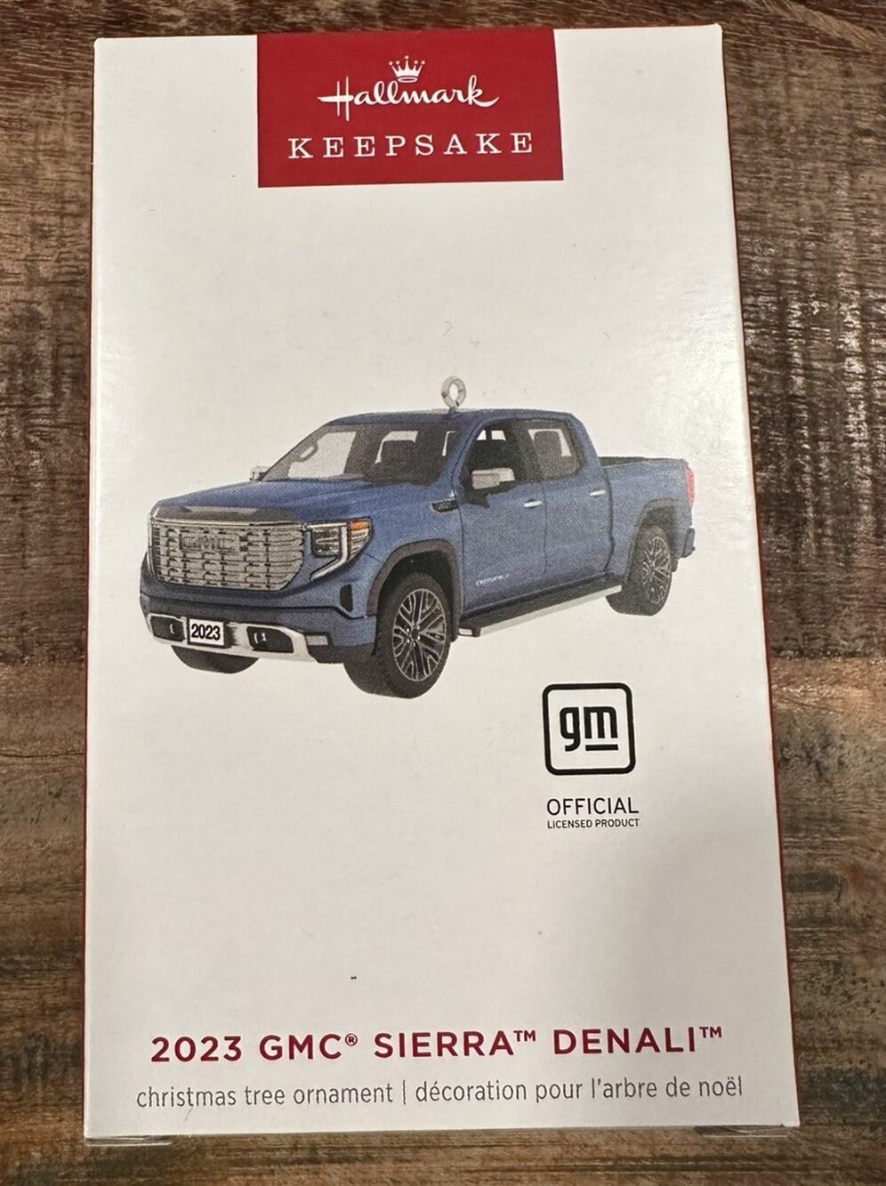 Hallmark 2024 Ornament 2023 GMC® Sierra™ Denali™ 2024 Metal Ornament Free Ship